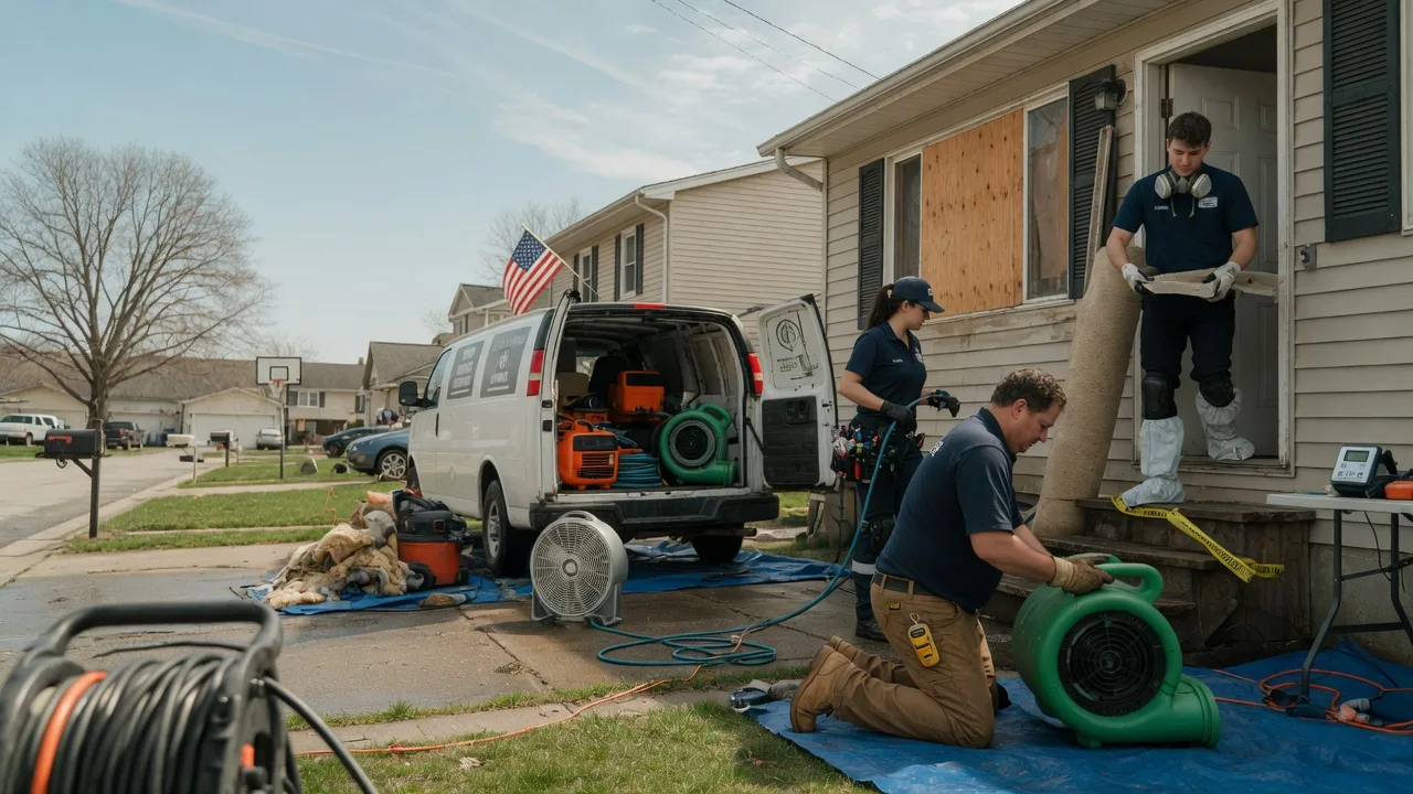 Water Damage Restoration in East Greenville, PA near me